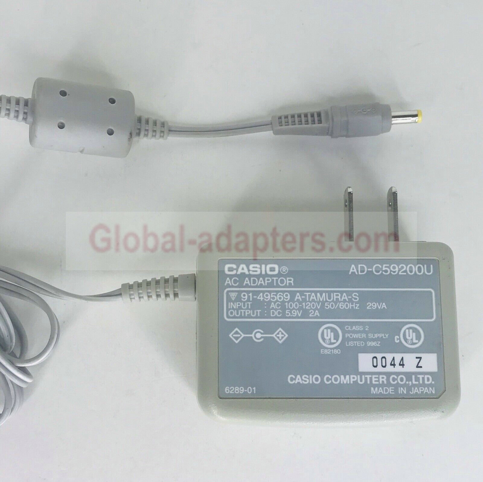 New 5.9V 2A Casio AD-C59200U Power Supply Ac Adapter